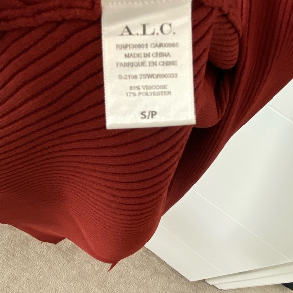 A.L.C. Lance ribbed polo dollar dress - Picture 5 of 6